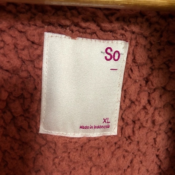 Vintage High Pile Cozy Fleece Zip Up Vest XL - Picture 5 of 7